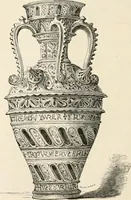 Picture 485 of 503 from An illustrated dictionary of words used in art and archaeology. Explaining terms frequently used in works on architecture, arms, bronzes, Christian art, colour, costume, decoration, devices, emblems, heraldry, lace, personal ornaments, pottery, painting, sculpture, &c, with their derivations (1883), leaf 349