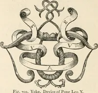 Picture 500 of 503 from An illustrated dictionary of words used in art and archaeology. Explaining terms frequently used in works on architecture, arms, bronzes, Christian art, colour, costume, decoration, devices, emblems, heraldry, lace, personal ornaments, pottery, painting, sculpture, &c, with their derivations (1883), leaf 365
