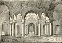An illustration from An illustrated dictionary of words used in art and archaeology. Explaining terms frequently used in works on architecture, arms, bronzes, Christian art, colour, costume, decoration, devices, emblems, heraldry, lace, personal ornaments, pottery, painting, sculpture, &c, with their derivations (1883)