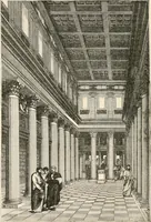 An illustration from An illustrated dictionary of words used in art and archaeology. Explaining terms frequently used in works on architecture, arms, bronzes, Christian art, colour, costume, decoration, devices, emblems, heraldry, lace, personal ornaments, pottery, painting, sculpture, &c, with their derivations (1883)