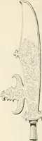 An illustration from An illustrated dictionary of words used in art and archaeology. Explaining terms frequently used in works on architecture, arms, bronzes, Christian art, colour, costume, decoration, devices, emblems, heraldry, lace, personal ornaments, pottery, painting, sculpture, &c, with their derivations (1883)