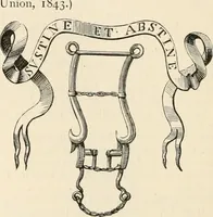 An illustration from An illustrated dictionary of words used in art and archaeology. Explaining terms frequently used in works on architecture, arms, bronzes, Christian art, colour, costume, decoration, devices, emblems, heraldry, lace, personal ornaments, pottery, painting, sculpture, &c, with their derivations (1883)