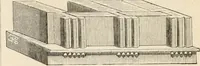 An illustration from An illustrated dictionary of words used in art and archaeology. Explaining terms frequently used in works on architecture, arms, bronzes, Christian art, colour, costume, decoration, devices, emblems, heraldry, lace, personal ornaments, pottery, painting, sculpture, &c, with their derivations (1883)