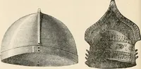 An illustration from An illustrated dictionary of words used in art and archaeology. Explaining terms frequently used in works on architecture, arms, bronzes, Christian art, colour, costume, decoration, devices, emblems, heraldry, lace, personal ornaments, pottery, painting, sculpture, &c, with their derivations (1883)