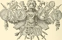 An illustration from Illustrated encyclopaedia of gold and silver coins of the world; illustrating the modern, ancient, current and curious, from A.D. 1885 back to B.C. 700 (1886)
