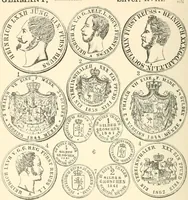 An illustration from Illustrated encyclopaedia of gold and silver coins of the world; illustrating the modern, ancient, current and curious, from A.D. 1885 back to B.C. 700 (1886)