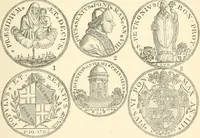 An illustration from Illustrated encyclopaedia of gold and silver coins of the world; illustrating the modern, ancient, current and curious, from A.D. 1885 back to B.C. 700 (1886)