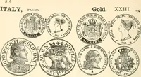 An illustration from Illustrated encyclopaedia of gold and silver coins of the world; illustrating the modern, ancient, current and curious, from A.D. 1885 back to B.C. 700 (1886)
