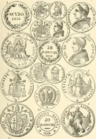 An illustration from Illustrated encyclopaedia of gold and silver coins of the world; illustrating the modern, ancient, current and curious, from A.D. 1885 back to B.C. 700 (1886)