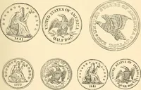 An illustration from Illustrated encyclopaedia of gold and silver coins of the world; illustrating the modern, ancient, current and curious, from A.D. 1885 back to B.C. 700 (1886)