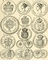 An illustration from Illustrated encyclopaedia of gold and silver coins of the world; illustrating the modern, ancient, current and curious, from A.D. 1885 back to B.C. 700 (1886)