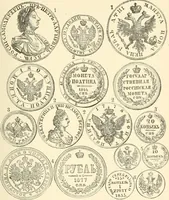 An illustration from Illustrated encyclopaedia of gold and silver coins of the world; illustrating the modern, ancient, current and curious, from A.D. 1885 back to B.C. 700 (1886)