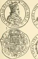 An illustration from Illustrated encyclopaedia of gold and silver coins of the world; illustrating the modern, ancient, current and curious, from A.D. 1885 back to B.C. 700 (1886)