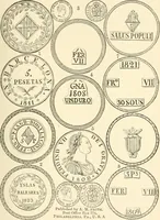 An illustration from Illustrated encyclopaedia of gold and silver coins of the world; illustrating the modern, ancient, current and curious, from A.D. 1885 back to B.C. 700 (1886)