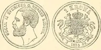 An illustration from Illustrated encyclopaedia of gold and silver coins of the world; illustrating the modern, ancient, current and curious, from A.D. 1885 back to B.C. 700 (1886)