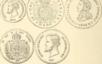 An illustration from Illustrated encyclopaedia of gold and silver coins of the world; illustrating the modern, ancient, current and curious, from A.D. 1885 back to B.C. 700 (1886)