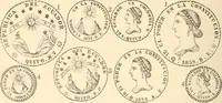 An illustration from Illustrated encyclopaedia of gold and silver coins of the world; illustrating the modern, ancient, current and curious, from A.D. 1885 back to B.C. 700 (1886)