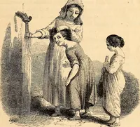 An illustration from The illustrated family Christian almanac for the United States, for the year of our Lord and Saviour Jesus Christ, 1867 (1866)