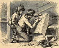 An illustration from The illustrated family Christian almanac for the United States, for the year of our Lord and Saviour Jesus Christ, 1867 (1866)