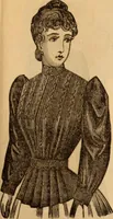 Picture 12 of 186 from Illustrated fashion catalogue : summer, 1890 (1890), leaf 10