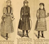 An illustration from Illustrated fashion catalogue : summer, 1890 (1890)