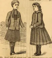 An illustration from Illustrated fashion catalogue : summer, 1890 (1890)