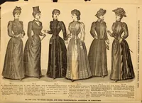 An illustration from Illustrated fashion catalogue : summer, 1890 (1890)