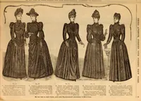 An illustration from Illustrated fashion catalogue : summer, 1890 (1890)
