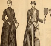 An illustration from Illustrated fashion catalogue : summer, 1890 (1890)