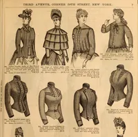 An illustration from Illustrated fashion catalogue : summer, 1890 (1890)