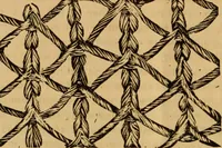 An illustration from Illustrated instructions for setting up and running the Bickford family knitting machine, also for making the different articles thereon .. (1871)