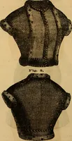 An illustration from Illustrated instructions for setting up and running the Bickford family knitting machine, also for making the different articles thereon .. (1871)