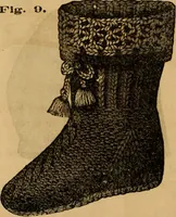 An illustration from Illustrated instructions for setting up and running the Bickford family knitting machine, also for making the different articles thereon .. (1871)