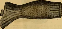 An illustration from Illustrated instructions for setting up and running the Bickford family knitting machine, also for making the different articles thereon .. (1871)