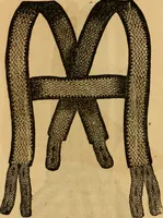 An illustration from Illustrated instructions for setting up and running the Bickford family knitting machine, also for making the different articles thereon .. (1871)