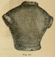 An illustration from Illustrated instruction book for the Bickford family knitting machine (1875)