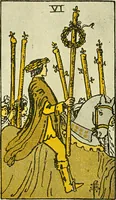 An illustration from The illustrated key to the tarot, the veil of divination, illustrating the greater and lesser arcana, embracing: The veil and its symbols. Secret tradition under the veil of divination. Art of tarot divination. Outer method of the oracles. The tarot in history. Inner symbolism. The greater keys (1918)