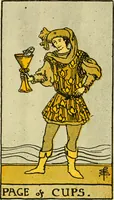 Picture 41 of 80 from The illustrated key to the tarot, the veil of divination, illustrating the greater and lesser arcana, embracing: The veil and its symbols. Secret tradition under the veil of divination. Art of tarot divination. Outer method of the oracles. The tarot in history. Inner symbolism. The greater keys (1918), leaf 110