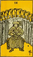 Picture 43 of 80 from The illustrated key to the tarot, the veil of divination, illustrating the greater and lesser arcana, embracing: The veil and its symbols. Secret tradition under the veil of divination. Art of tarot divination. Outer method of the oracles. The tarot in history. Inner symbolism. The greater keys (1918), leaf 112