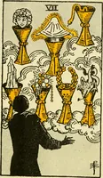 Picture 45 of 80 from The illustrated key to the tarot, the veil of divination, illustrating the greater and lesser arcana, embracing: The veil and its symbols. Secret tradition under the veil of divination. Art of tarot divination. Outer method of the oracles. The tarot in history. Inner symbolism. The greater keys (1918), leaf 114