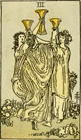 Picture 49 of 80 from The illustrated key to the tarot, the veil of divination, illustrating the greater and lesser arcana, embracing: The veil and its symbols. Secret tradition under the veil of divination. Art of tarot divination. Outer method of the oracles. The tarot in history. Inner symbolism. The greater keys (1918), leaf 118