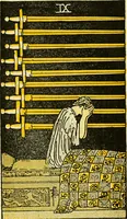 Picture 57 of 80 from The illustrated key to the tarot, the veil of divination, illustrating the greater and lesser arcana, embracing: The veil and its symbols. Secret tradition under the veil of divination. Art of tarot divination. Outer method of the oracles. The tarot in history. Inner symbolism. The greater keys (1918), leaf 126