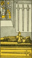 Picture 62 of 80 from The illustrated key to the tarot, the veil of divination, illustrating the greater and lesser arcana, embracing: The veil and its symbols. Secret tradition under the veil of divination. Art of tarot divination. Outer method of the oracles. The tarot in history. Inner symbolism. The greater keys (1918), leaf 131