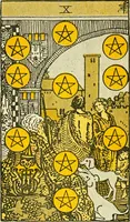 Picture 70 of 80 from The illustrated key to the tarot, the veil of divination, illustrating the greater and lesser arcana, embracing: The veil and its symbols. Secret tradition under the veil of divination. Art of tarot divination. Outer method of the oracles. The tarot in history. Inner symbolism. The greater keys (1918), leaf 139