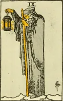 An illustration from The illustrated key to the tarot, the veil of divination, illustrating the greater and lesser arcana, embracing: The veil and its symbols. Secret tradition under the veil of divination. Art of tarot divination. Outer method of the oracles. The tarot in history. Inner symbolism. The greater keys (1918)