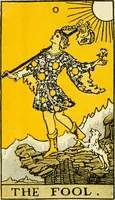 Picture 22 of 80 from The illustrated key to the tarot, the veil of divination, illustrating the greater and lesser arcana, embracing: The veil and its symbols. Secret tradition under the veil of divination. Art of tarot divination. Outer method of the oracles. The tarot in history. Inner symbolism. The greater keys (1918), leaf 84