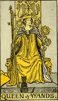 Picture 25 of 80 from The illustrated key to the tarot, the veil of divination, illustrating the greater and lesser arcana, embracing: The veil and its symbols. Secret tradition under the veil of divination. Art of tarot divination. Outer method of the oracles. The tarot in history. Inner symbolism. The greater keys (1918), leaf 94