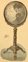 An illustration from An illustrated manual for the use of the terrestrial and celestial globes (1878)