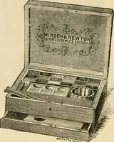 Picture 73 of 193 from Illustrated price list of artists' materials : comprising a complete list of painting and drawing materials for artists... materials for gilders, sign and coach-painters; etcher's and engravers' tools; also, materials for making wax and paper flowers. (1888), leaf 101