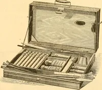 Picture 5 of 193 from Illustrated price list of artists' materials : comprising a complete list of painting and drawing materials for artists... materials for gilders, sign and coach-painters; etcher's and engravers' tools; also, materials for making wax and paper flowers. (1888), leaf 22